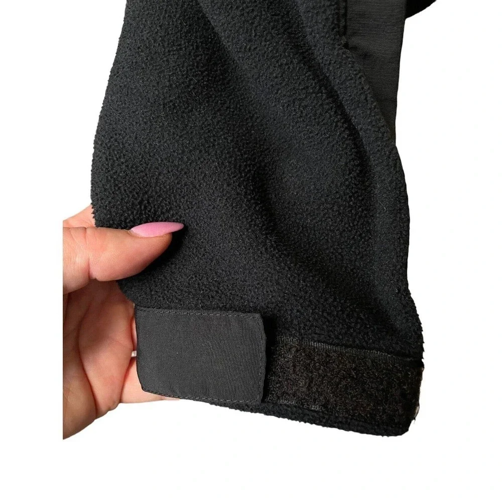 Cabela’s Mens Wind Stopper Vented Fleece Jacket Black Hunting Ski Hiking Small